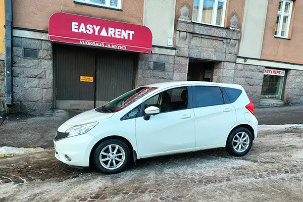 Vuokraa Nissan Note Easyrentiltä